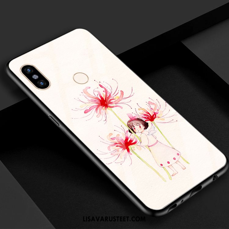 Xiaomi Mi 8 Kuoret Kuori Valkoinen Pieni Luova Kukka Halvat