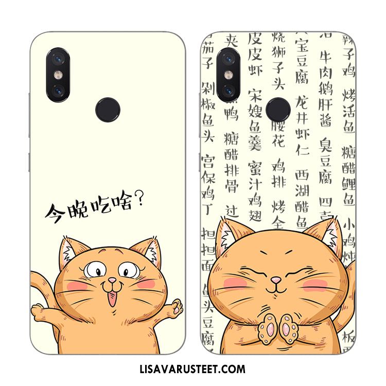 Xiaomi Mi 8 Kuoret Puhelimen Pieni Keltainen Pehmeä Neste Kissa Halpa