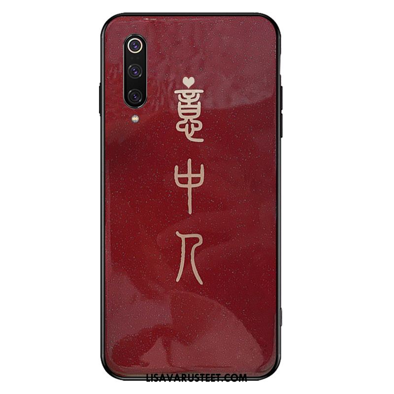 Xiaomi Mi 9 Kuoret Kuori Net Red Lasi Punainen Ohut Verkossa