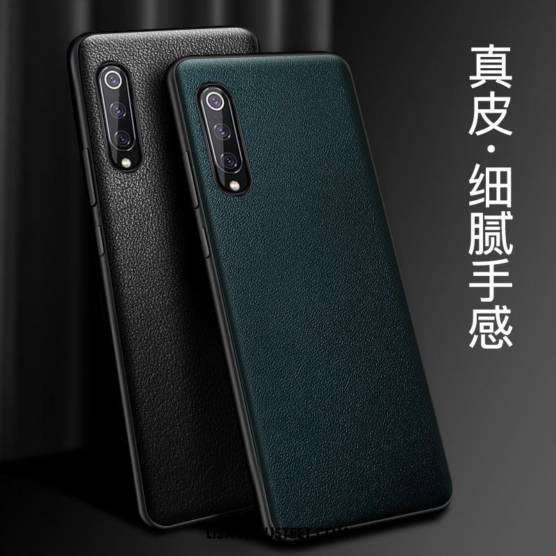 Xiaomi Mi 9 Lite Kuoret Kotelo Liiketoiminta Vihreä Pehmeä Neste Luova Kuori Verkossa