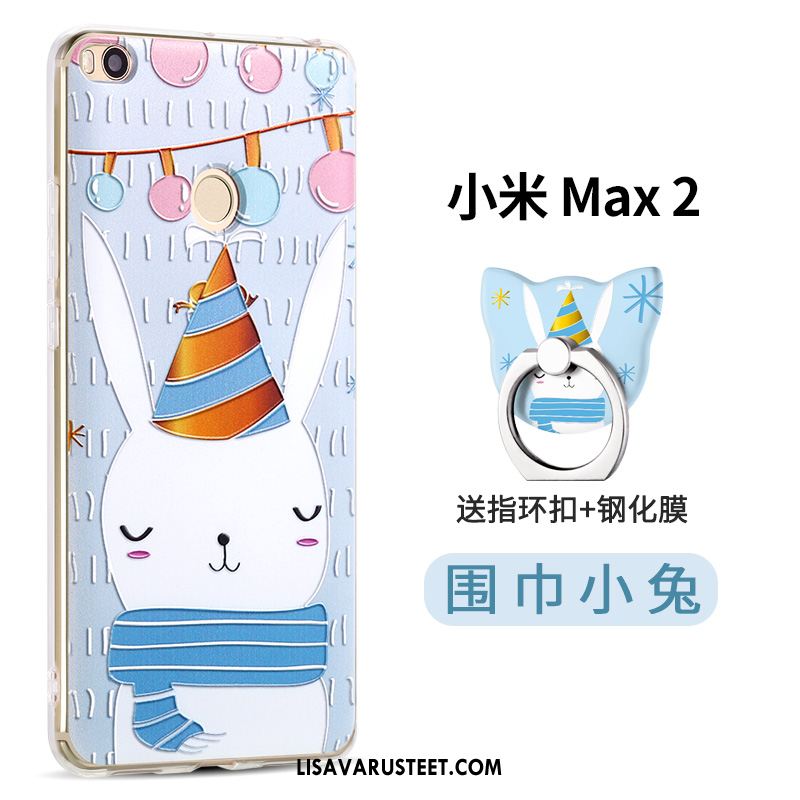 Xiaomi Mi Max 2 Kuoret Silikoni All Inclusive Sininen Trendi Kuori Halvat