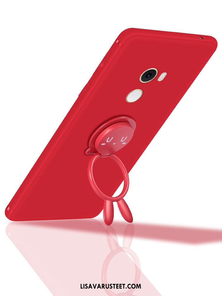 Xiaomi Mi Mix 2 Kuoret Pieni Pehmeä Neste Punainen Silikoni Kuori Myynti