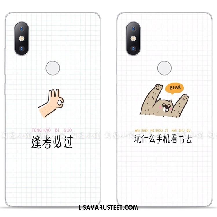 Xiaomi Mi Mix 2s Kuoret Pehmeä Neste Pieni Puhelimen Kuori Valkoinen Alennus
