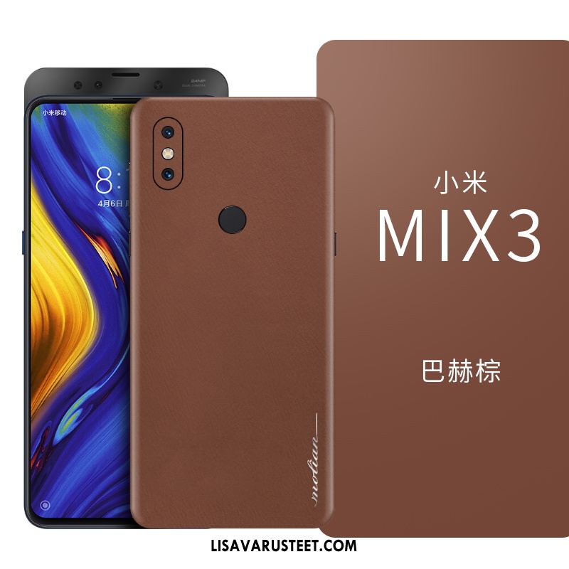 Xiaomi Mi Mix 3 Kuoret Nahkakotelo Ultra Luova Suojaus Kuori Halpa