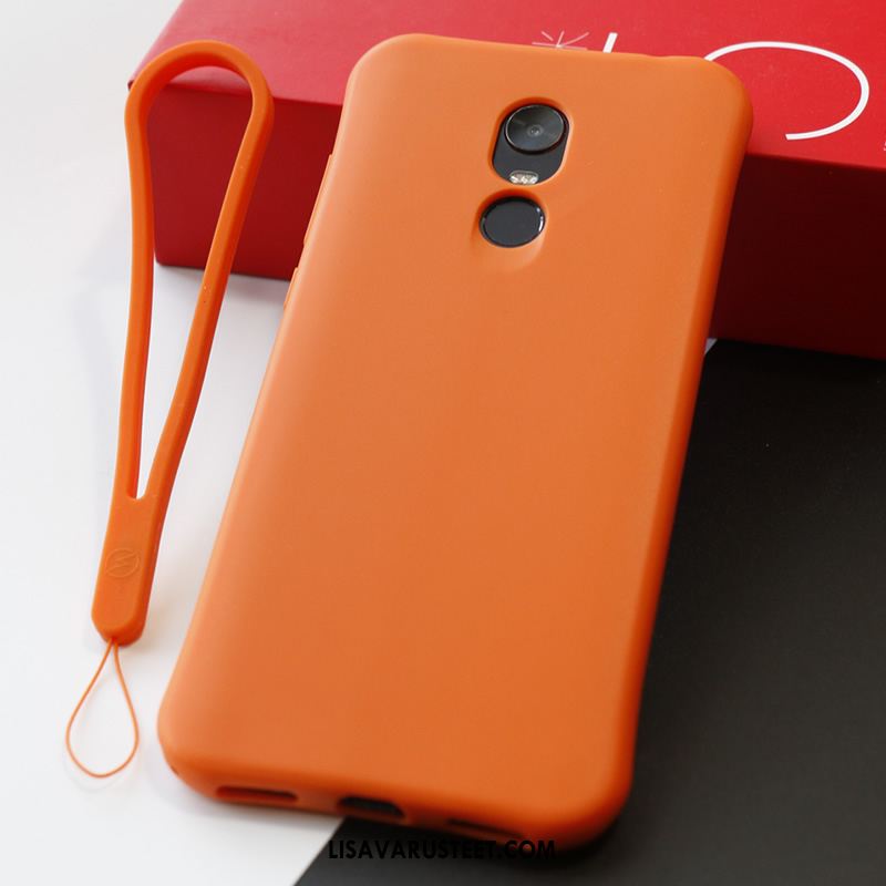 Xiaomi Redmi 5 Plus Kuoret All Inclusive Pehmeä Neste Puhelimen Punainen Kuori Osta