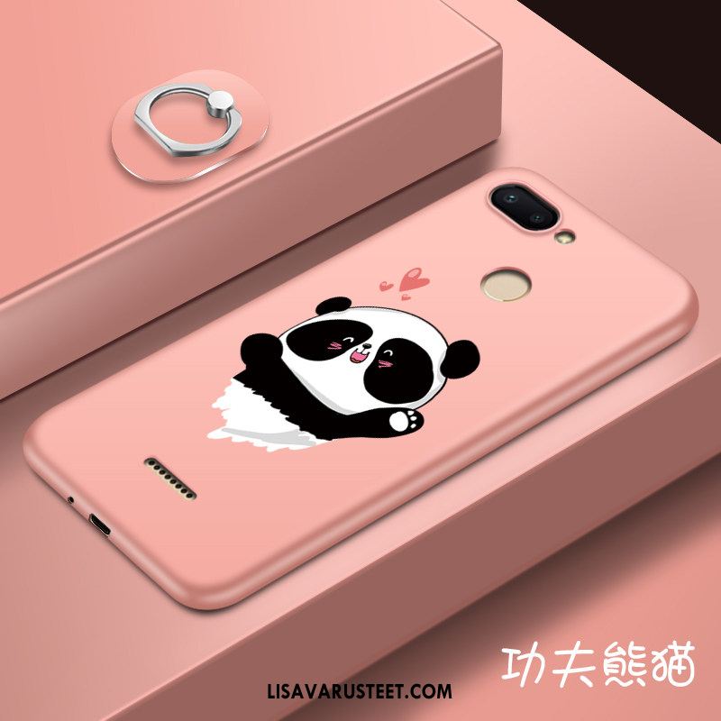 Xiaomi Redmi 6 Kuoret Puhelimen Punainen Jauhe Suojaus Murtumaton Halpa