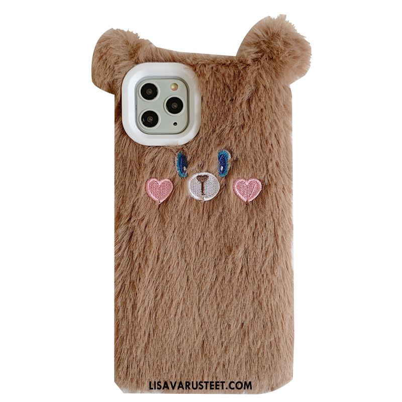 iPhone 11 Pro Max Kuoret Uhkea Kuori Pieni Bear Puhelimen Halvat
