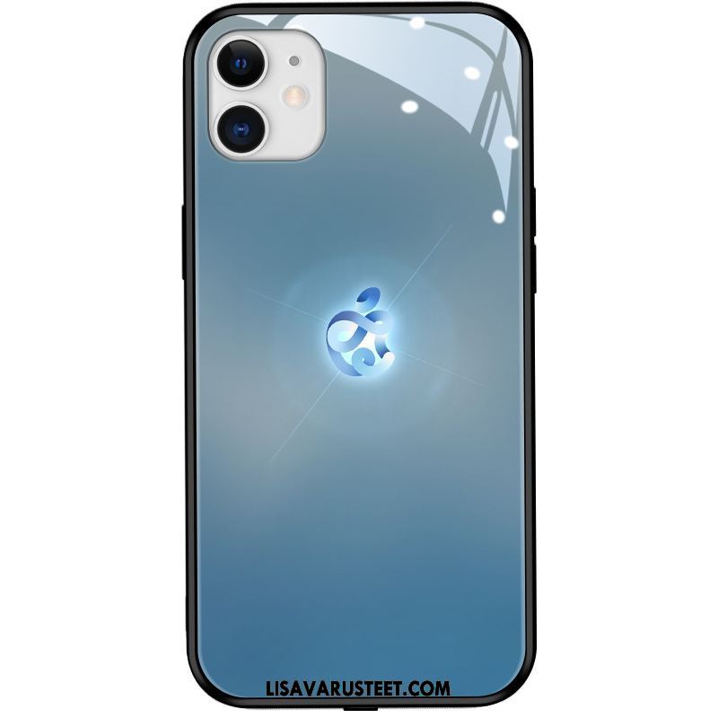 iPhone 12 Kuoret Lasi Kotelo Kaltevuus Sininen Puhelimen Kuori Halvat
