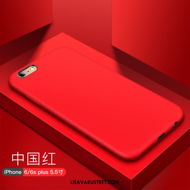 iPhone 6 / 6s Plus Kuoret Punainen Trendi Murtumaton Kotelo All Inclusive Kuori Alennus