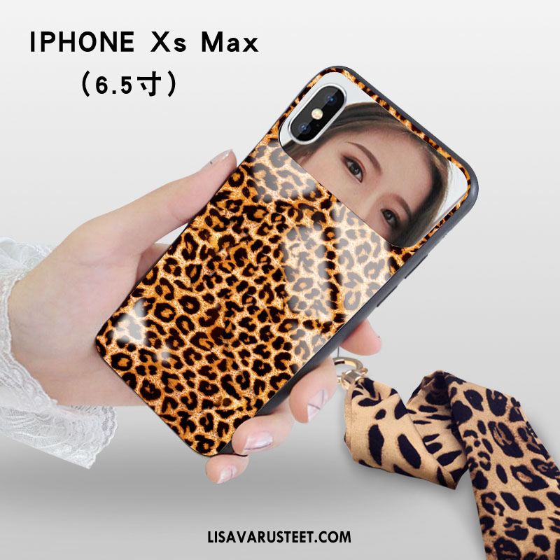 iPhone Xs Max Kuoret Tide-brändi Lasi Peili Puhelimen Kuori Halpa