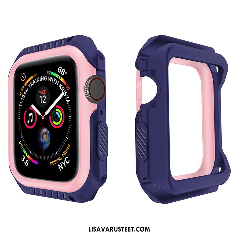 Apple Watch Series 3 Kuoret Suojaus Murtumaton Silikoni Pehmeä Neste Violetti Halvat