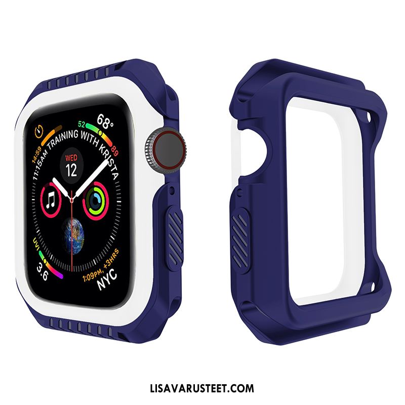 Apple Watch Series 4 Kuoret Punainen Kuori Silikoni Kehys Urheilu Tarjous