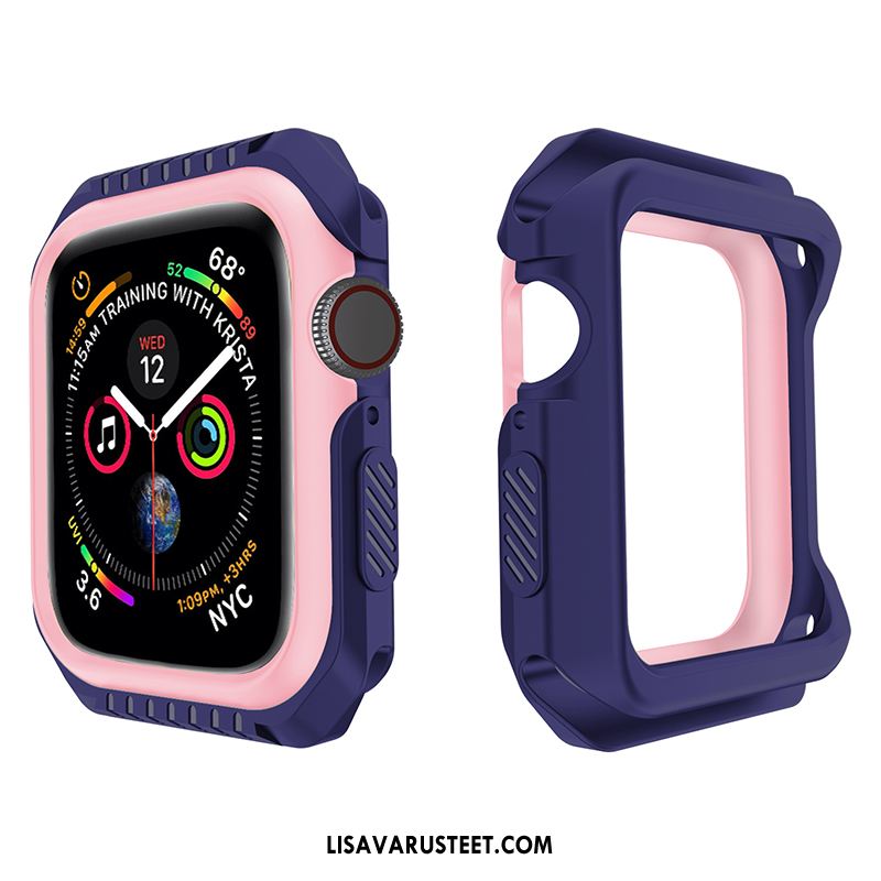 Apple Watch Series 4 Kuoret Punainen Kuori Silikoni Kehys Urheilu Tarjous