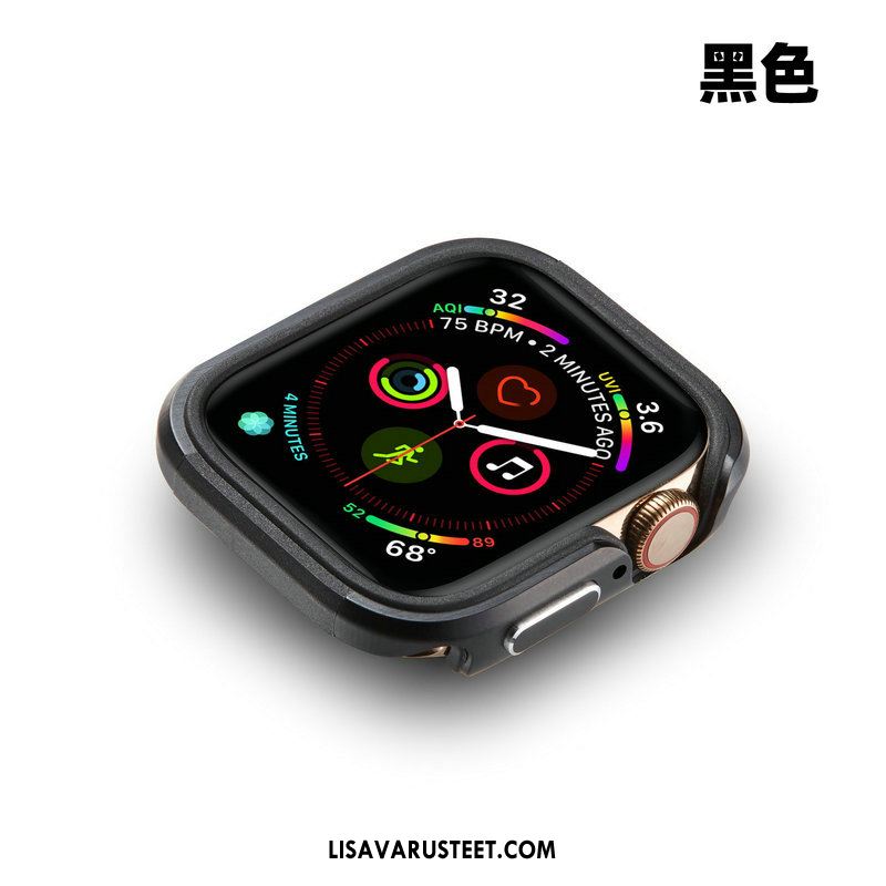 Apple Watch Series 4 Kuoret Suojaus Murtumaton Kulta Kuori Metalli Halpa