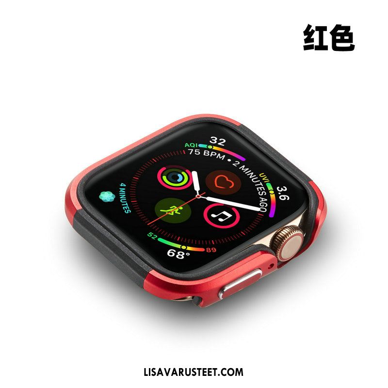 Apple Watch Series 4 Kuoret Suojaus Murtumaton Kulta Kuori Metalli Halpa