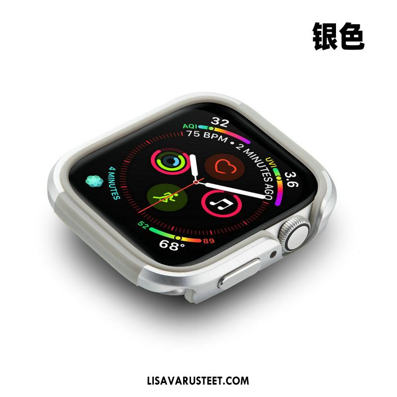 Apple Watch Series 4 Kuoret Suojaus Murtumaton Kulta Kuori Metalli Halpa