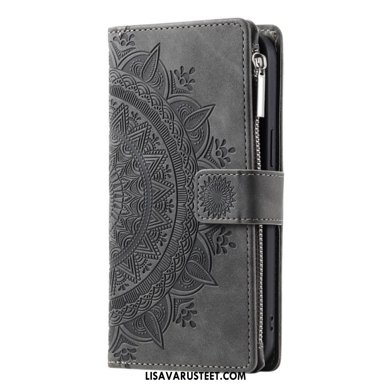 Case Für Xiaomi Redmi Note 14 Pro 5g Mandala-wildleder-effekt Wallet