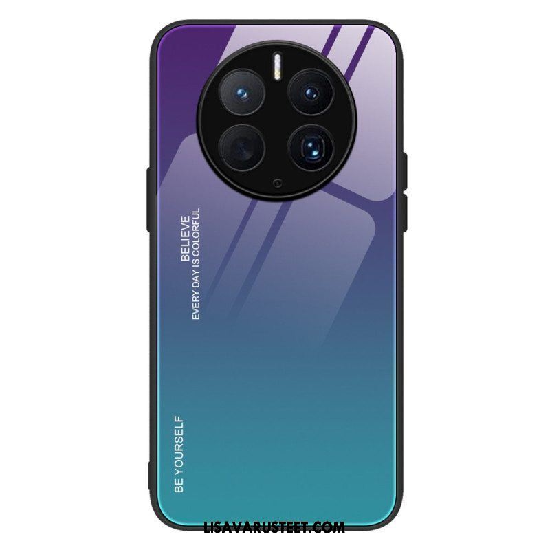 Case Huawei Mate 50 Pro Karkaistu Lasi Ole Oma Itsesi