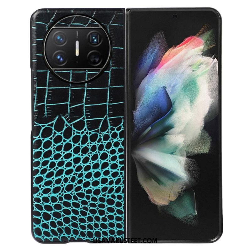 Case Huawei Mate X3 Puhelinkuoret Aitoa Krokotiilinnahkaa