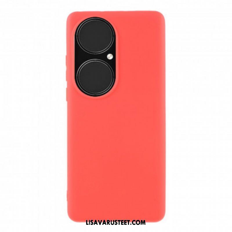 Case Huawei P50 Pro Matta Jäykkä Silikoni