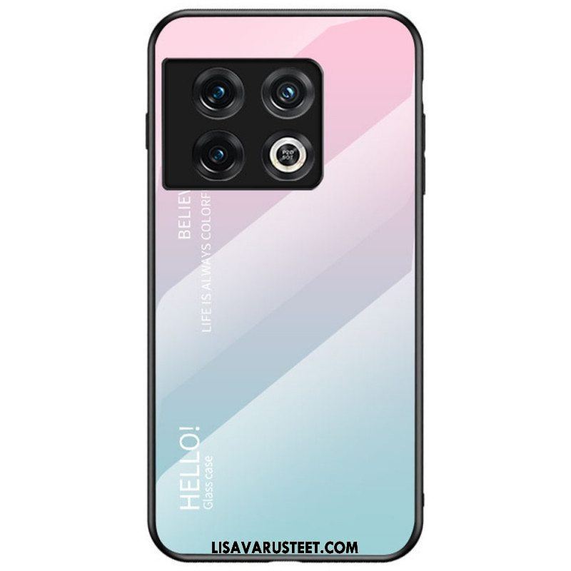 Case OnePlus 10 Pro 5G Karkaistu Lasi Hello