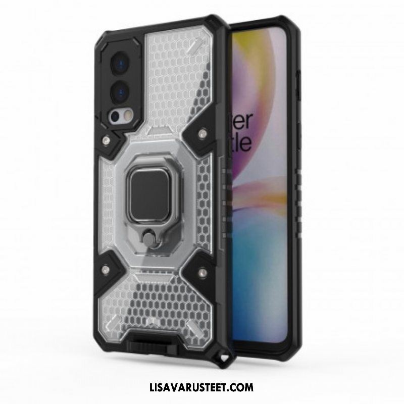 Case OnePlus Nord 2 5G Hunajakenno Renkaalla