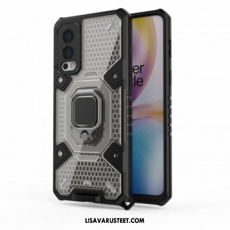 Case OnePlus Nord 2 5G Hunajakenno Renkaalla