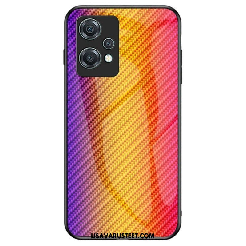 Case OnePlus Nord CE 2 Lite 5G Karkaistua Hiilikuitulasia