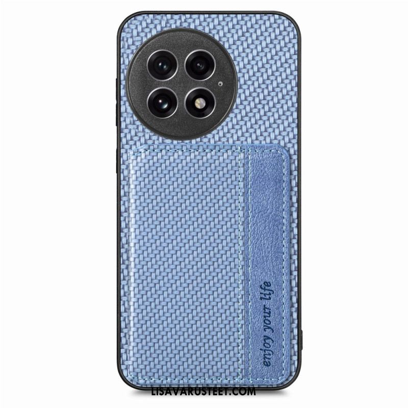 Case Oneplus 13 Puhelinkuoret Hiilikuituinen Magneettikorttikotelo
