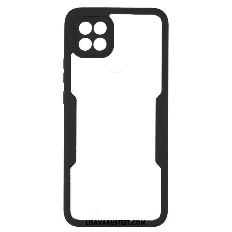 Case Oppo A15 Viistetty Reuna Hybridi