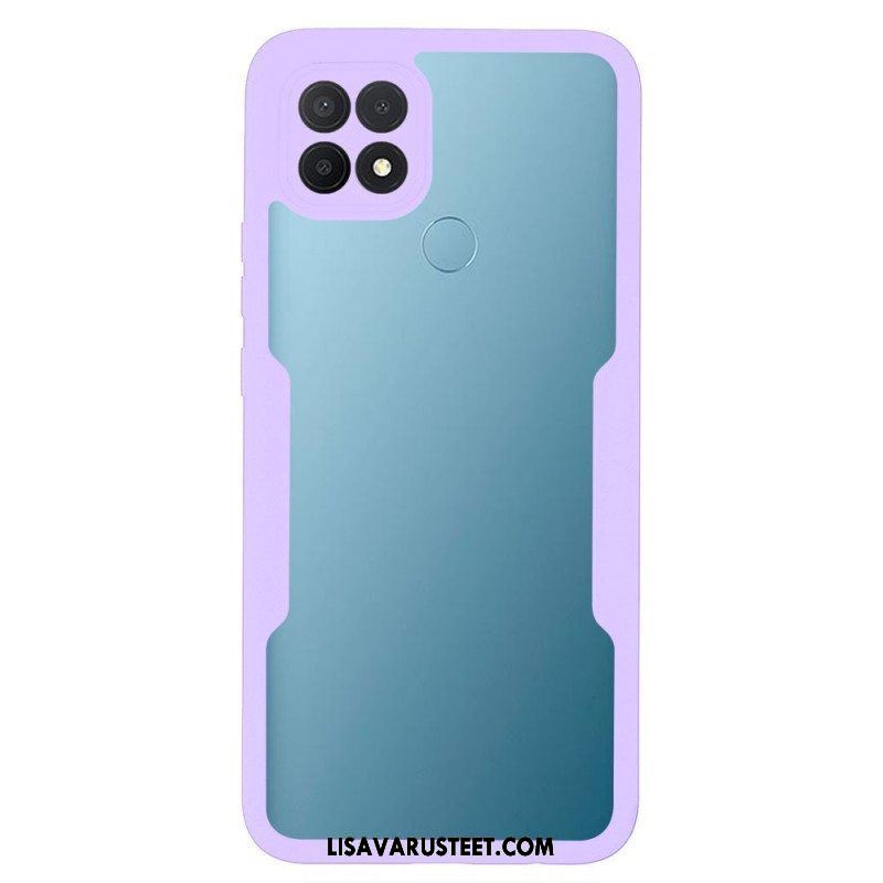 Case Oppo A15 Viistetty Reuna Hybridi