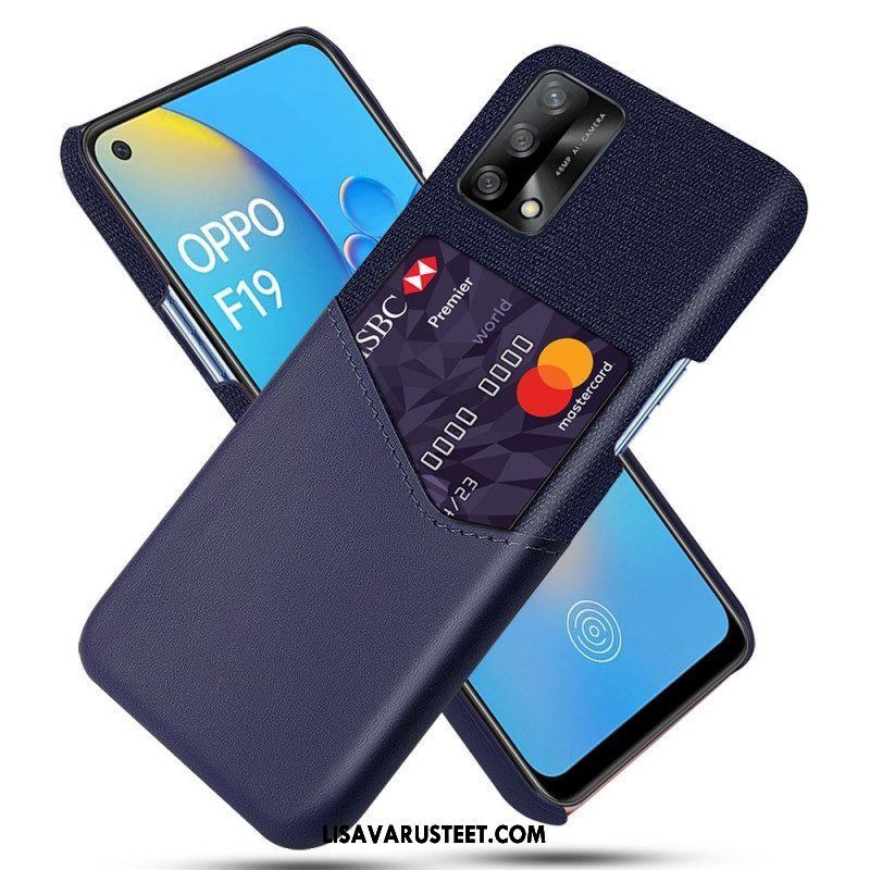 Case Oppo A74 4G Ksq-korttikotelo