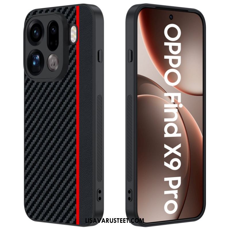 Case Oppo Find X9 Pro 5g Puhelinkuoret Jäykkä Hiilikuitukuvioinnilla