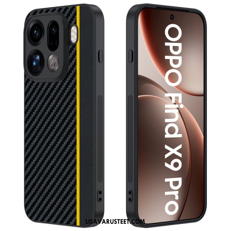 Case Oppo Find X9 Pro 5g Puhelinkuoret Jäykkä Hiilikuitukuvioinnilla