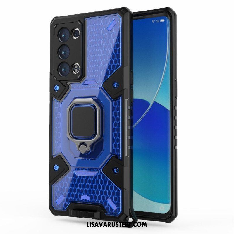 Case Oppo Reno 6 Pro 5G Joustava Renkaan Kanssa