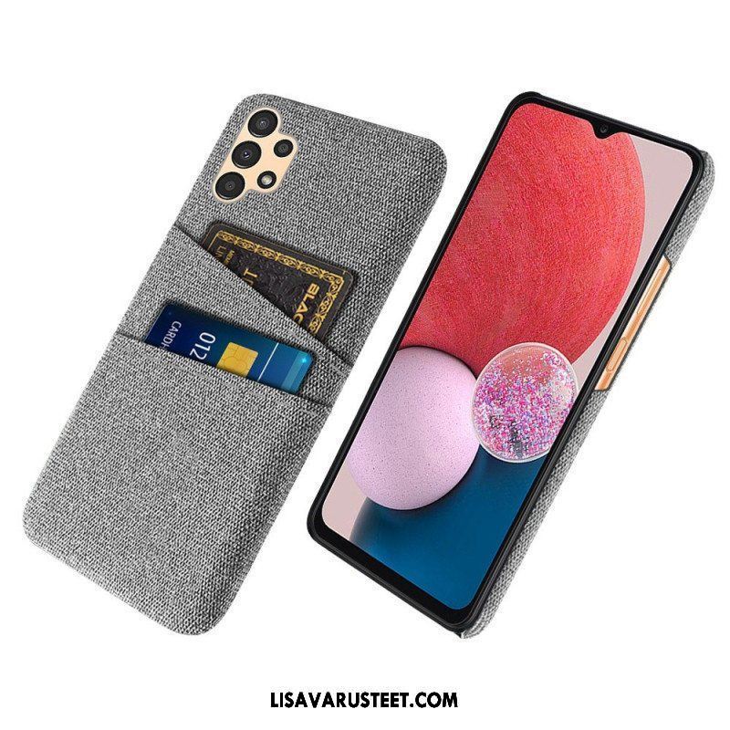 Case Samsung Galaxy A13 Korttipidikkeen Kangas