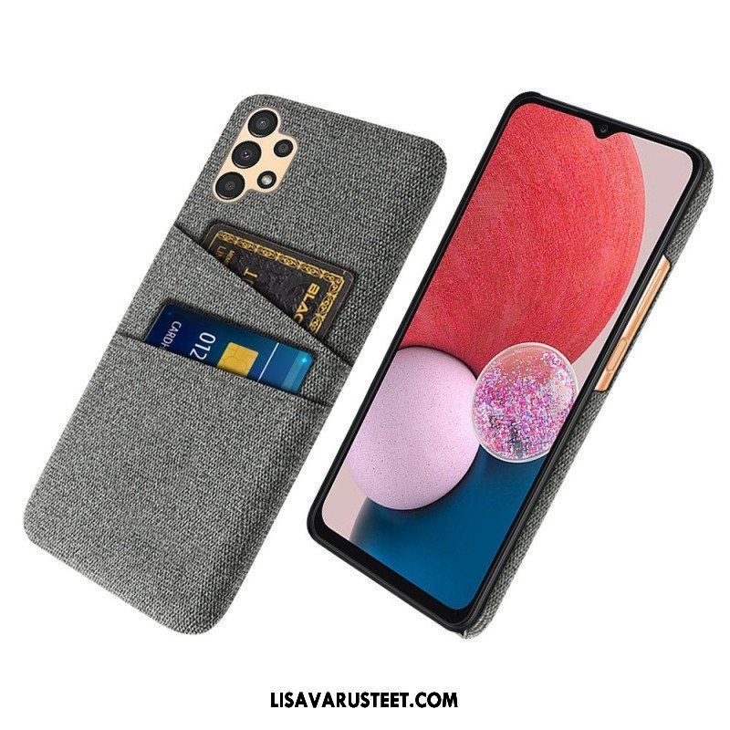 Case Samsung Galaxy A13 Korttipidikkeen Kangas