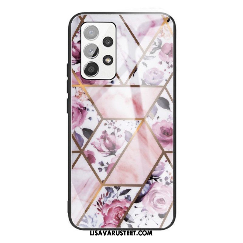 Case Samsung Galaxy A53 5G Geometria Marmori Karkaistu Lasi