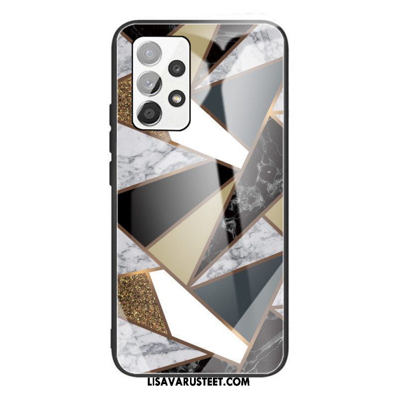 Case Samsung Galaxy A53 5G Geometria Marmori Karkaistu Lasi