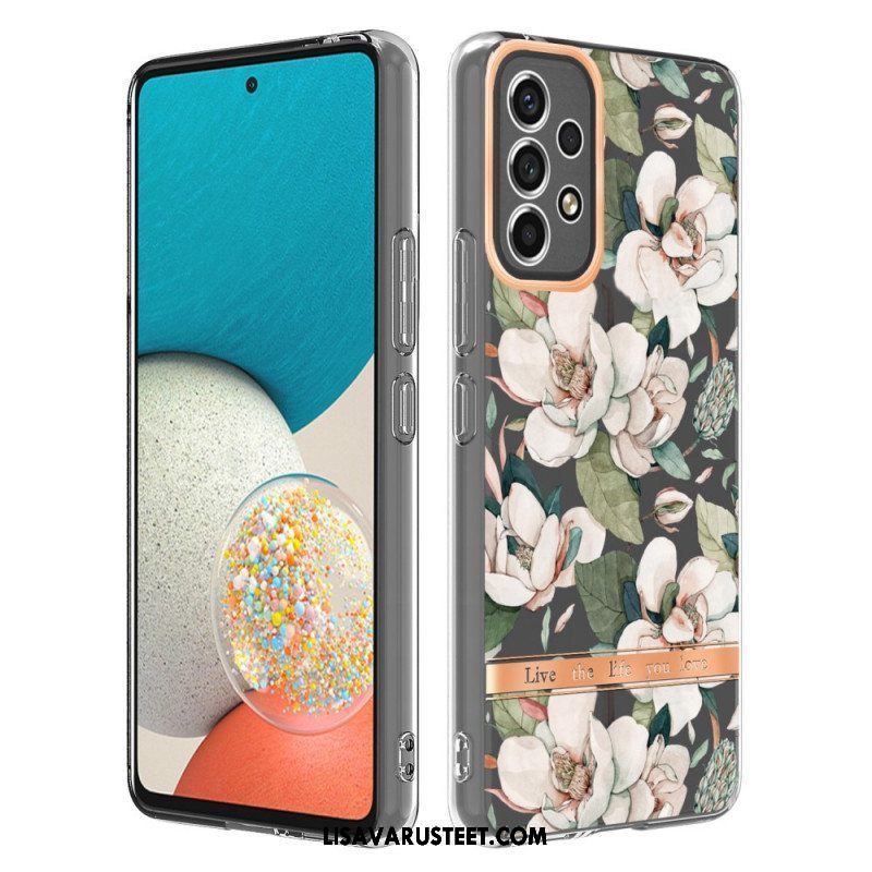 Case Samsung Galaxy A53 5G Saumaton Kukka