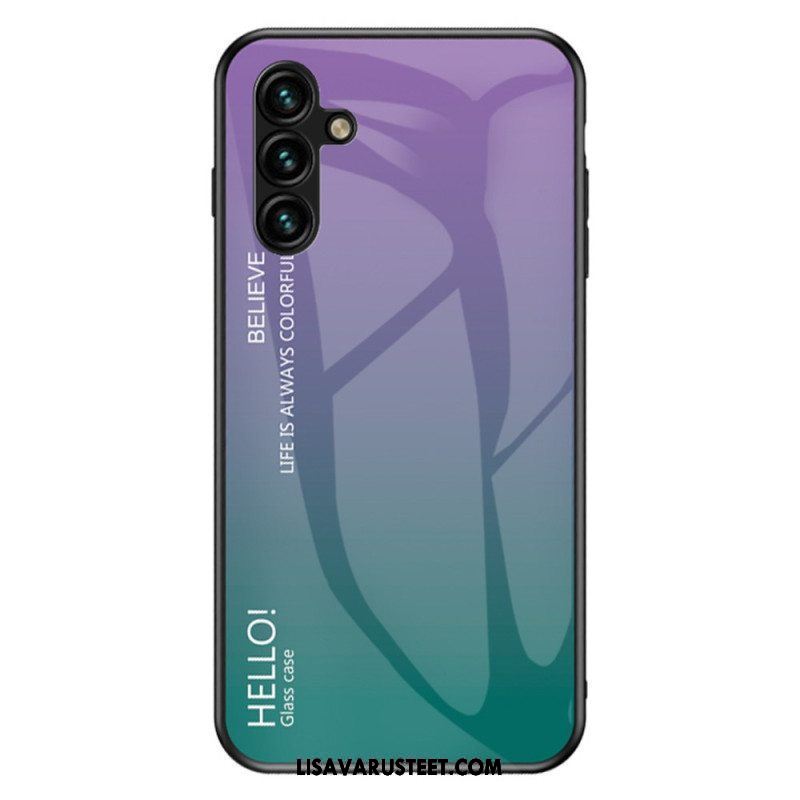 Case Samsung Galaxy A54 5G Karkaistu Lasi Hello