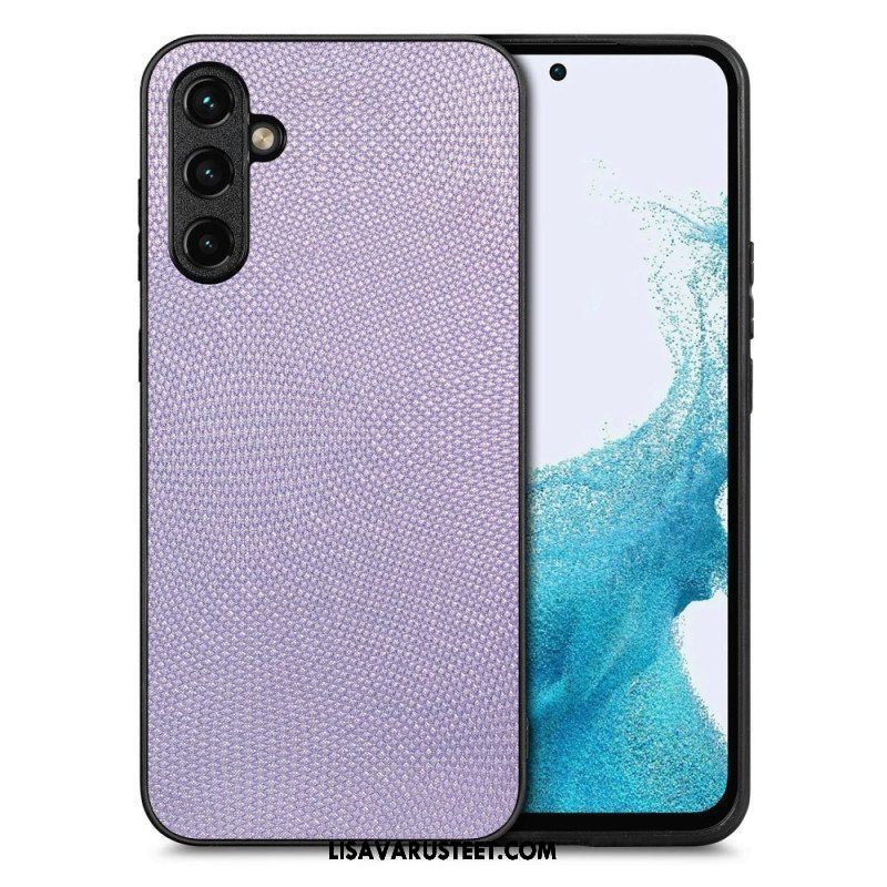 Case Samsung Galaxy A54 5G Värillinen Keinonahka