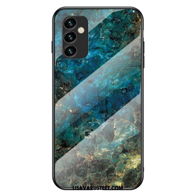 Case Samsung Galaxy M23 5G Marmorivärit Karkaistu Lasi