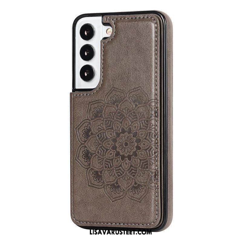 Case Samsung Galaxy S22 5G Mandala Print -korttikotelo