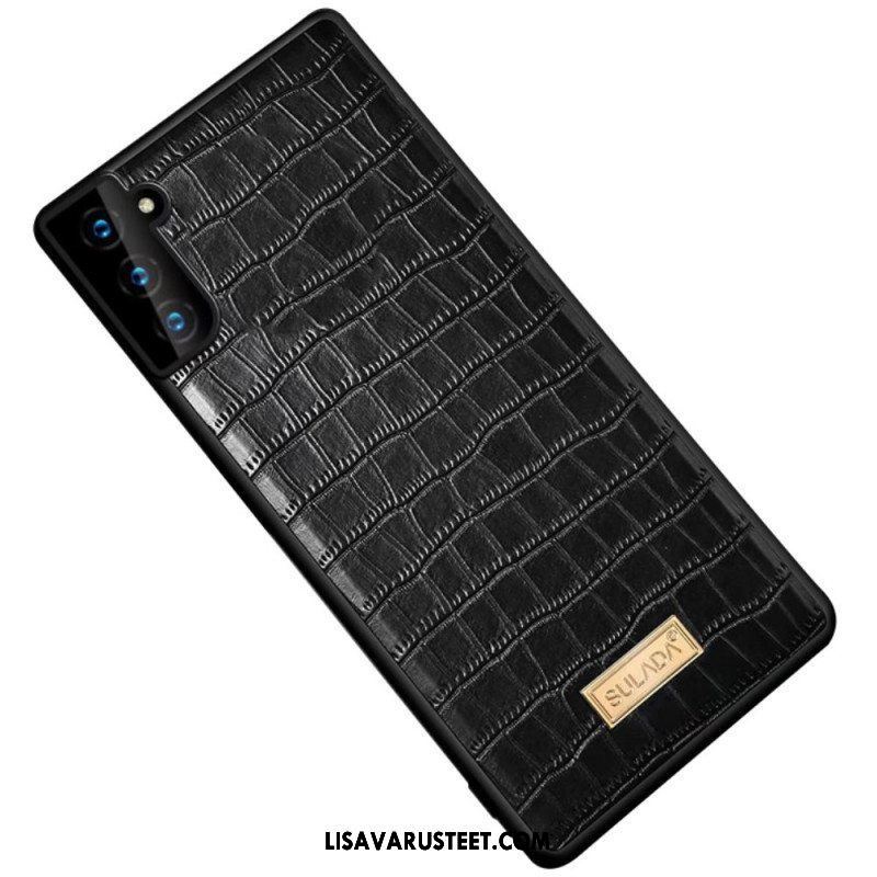 Case Samsung Galaxy S22 5G Sulada Crocodile Skin Effect