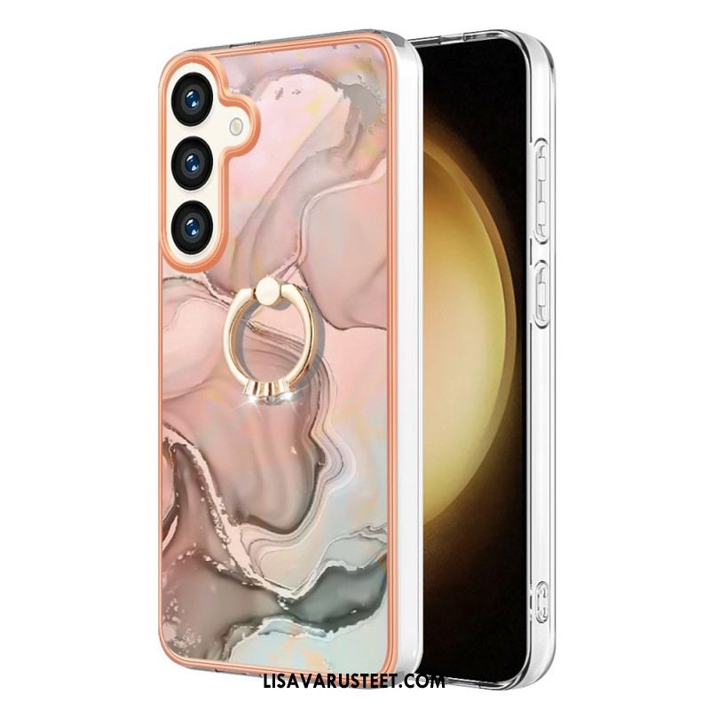 Case Samsung Galaxy S24 5g Puhelinkuoret Akvarellimarmoritukirenkaalla