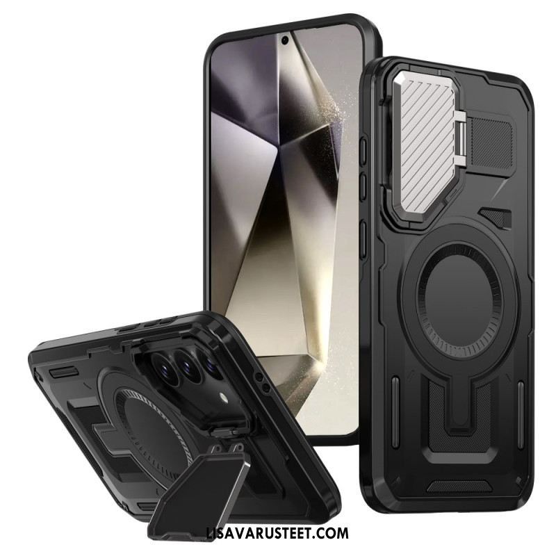 Case Samsung Galaxy S25 5g Puhelinkuoret Magsafe-yhteensopiva Kiinnitys Ja Linssinsuoja