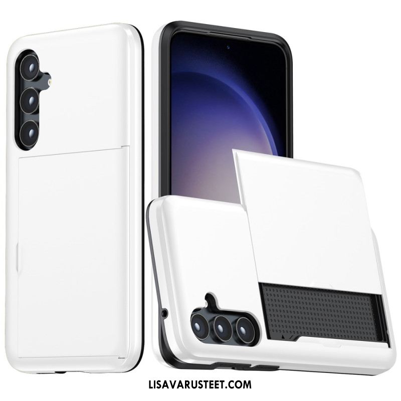 Case Samsung Galaxy S25 Plus 5g Puhelinkuoret Metalliefektinen Integroitu Korttikotelo