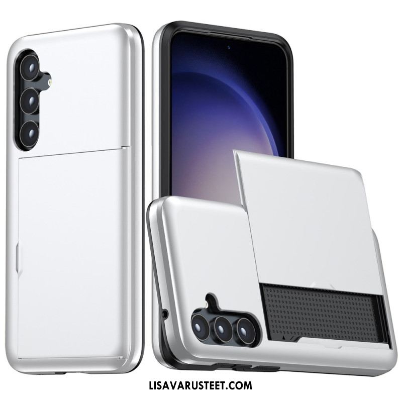 Case Samsung Galaxy S25 Plus 5g Puhelinkuoret Metalliefektinen Integroitu Korttikotelo