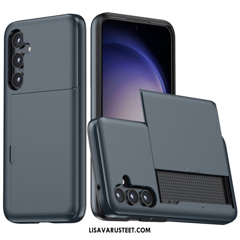 Case Samsung Galaxy S25 Plus 5g Puhelinkuoret Metalliefektinen Integroitu Korttikotelo